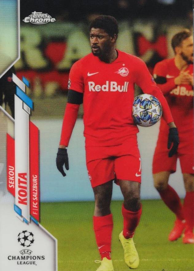 2019 Topps Chrome UEFA Champions League Sekou Koita #78 Soccer Card