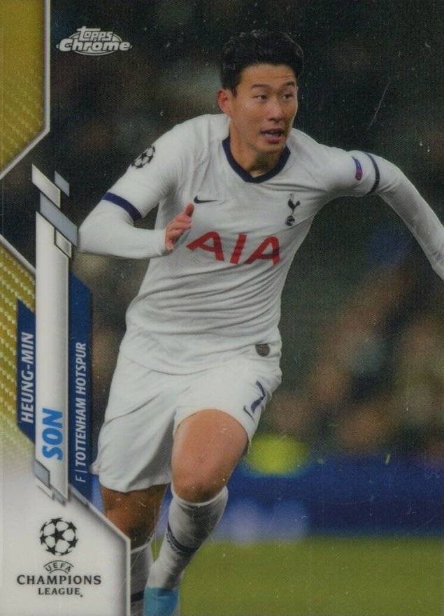 2019 Topps Chrome UEFA Champions League Heung-Min Son #85 Soccer Card