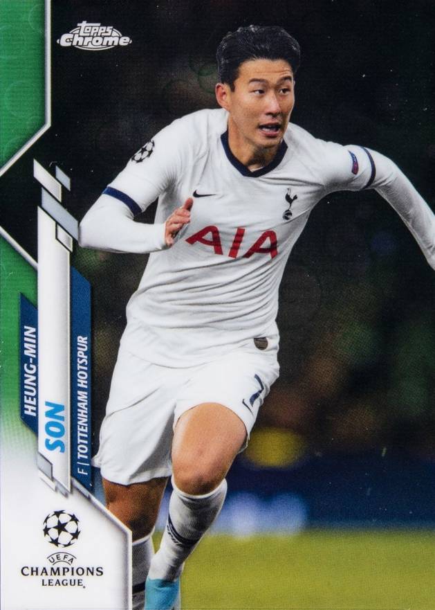 2019 Topps Chrome UEFA Champions League Heung-Min Son #85 Soccer Card