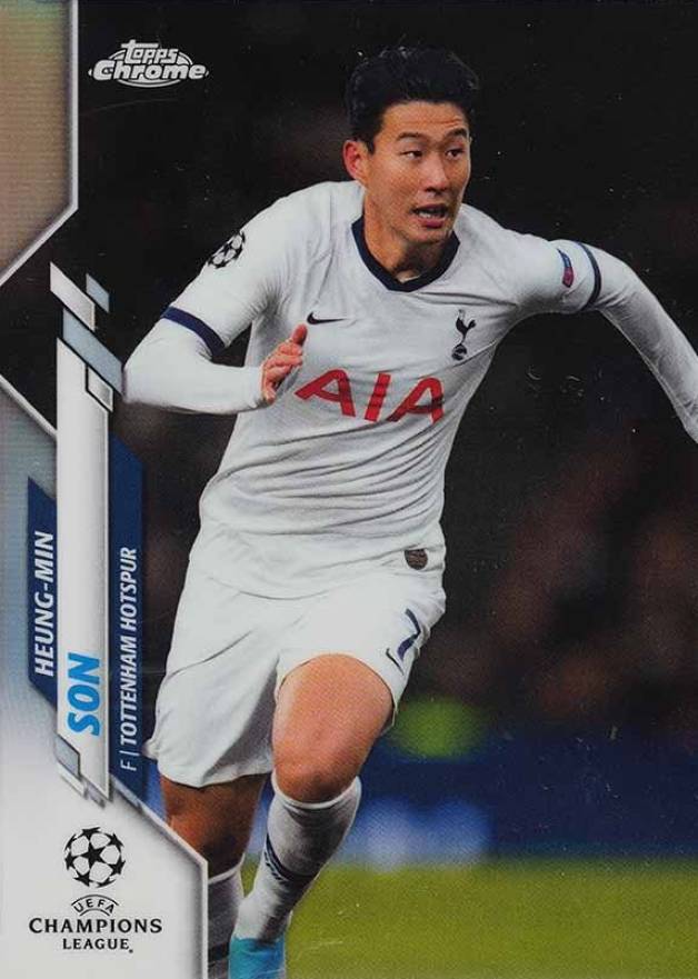 2019 Topps Chrome UEFA Champions League Heung-Min Son #85 Soccer Card