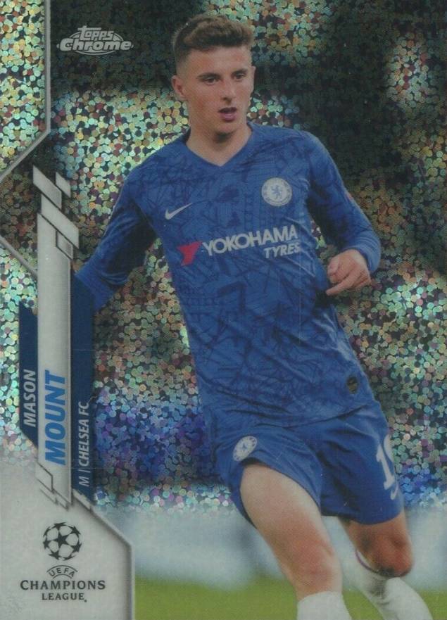 2019 Topps Chrome UEFA Champions League Mason Mount #30 Soccer Card