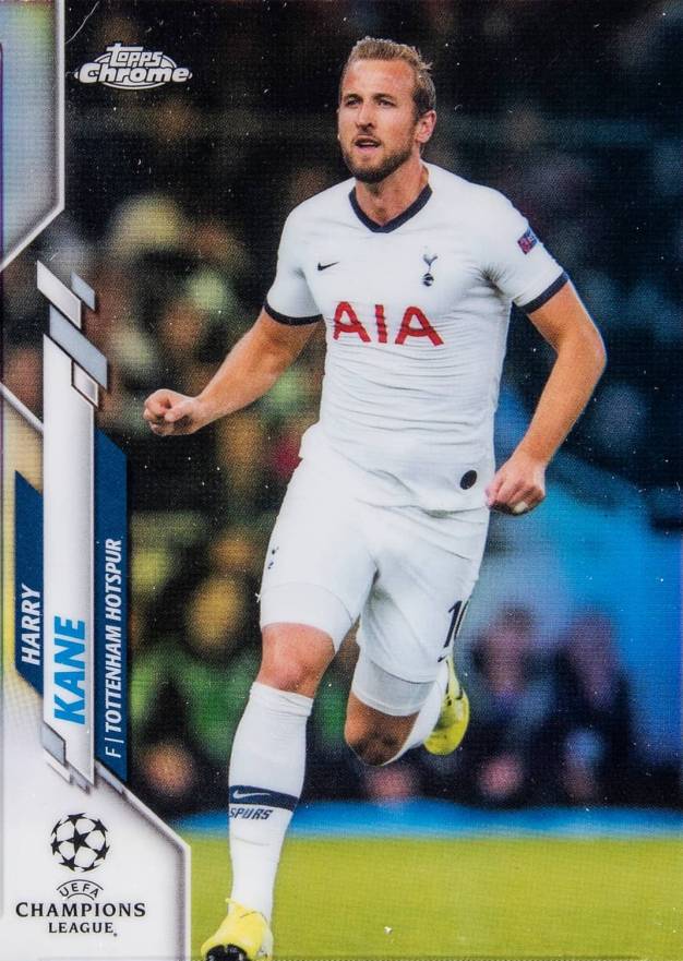 2019 Topps Chrome UEFA Champions League Harry Kane #18 Soccer Card