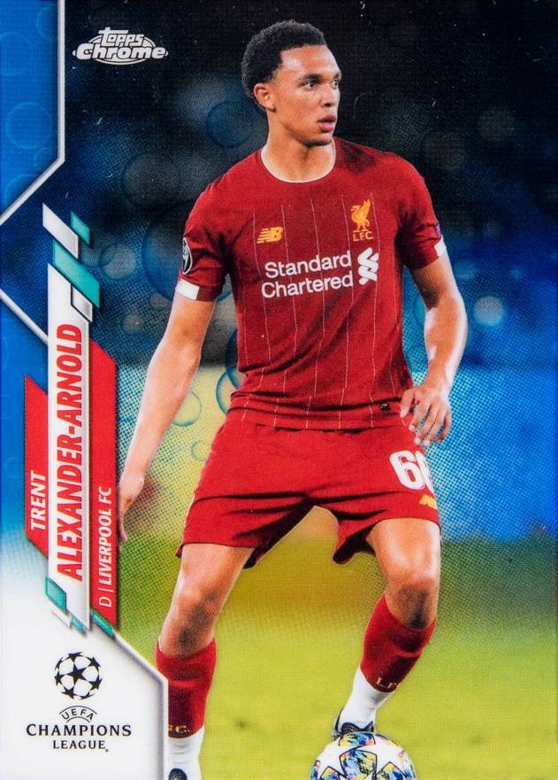 2019 Topps Chrome UEFA Champions League Trent Alexander-Arnold #48 Soccer Card