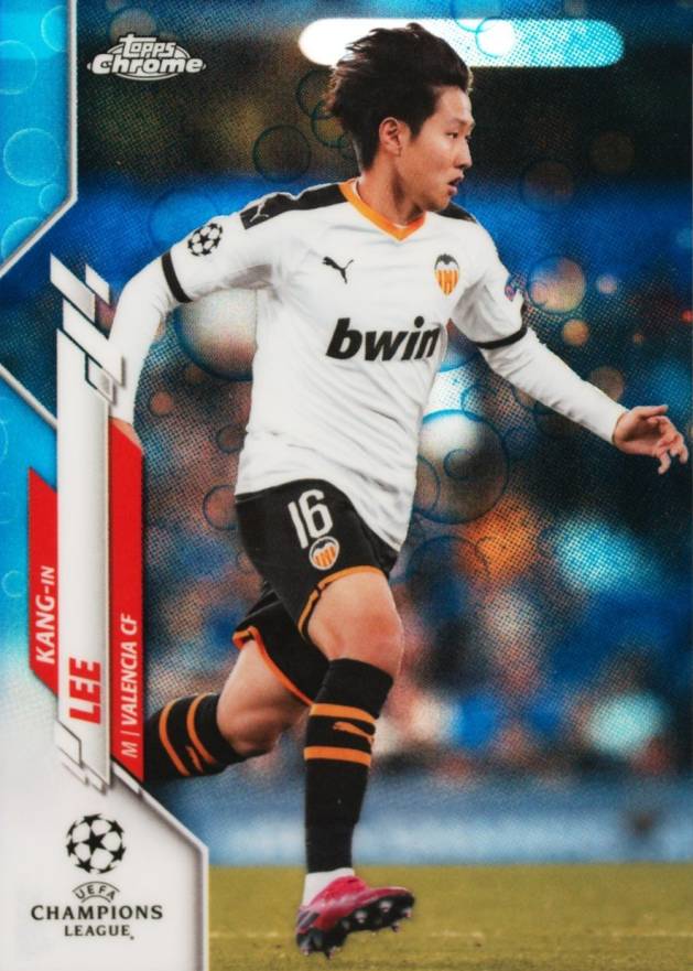 2019 Topps Chrome UEFA Champions League Kang-in Lee #99 Soccer Card