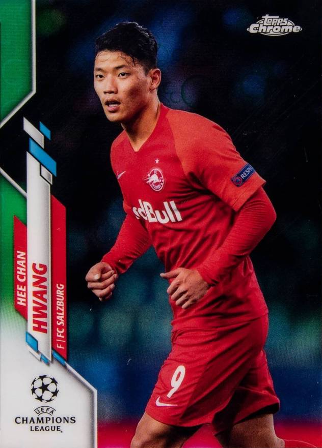 2019 Topps Chrome UEFA Champions League Hee Chan Hwang #44 Soccer Card