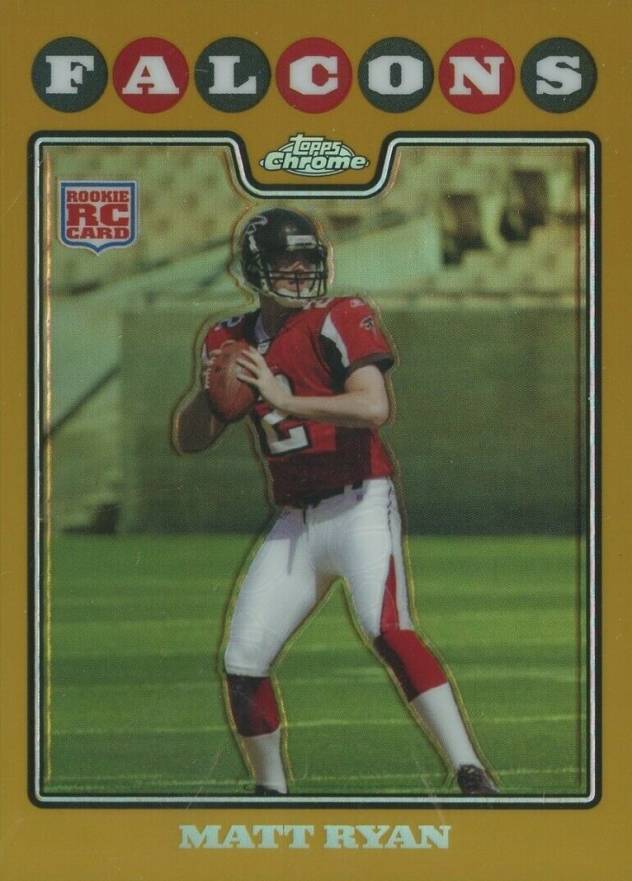 2008 Topps Chrome Matt Ryan #TC166 Football Card