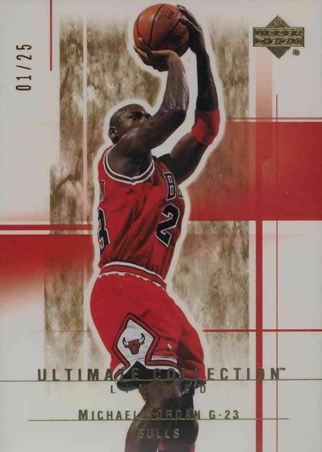 2003 Ultimate Collection  Michael Jordan #10 Basketball Card