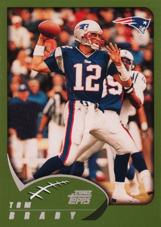 2002 Topps Tom Brady #PP4 Football Card