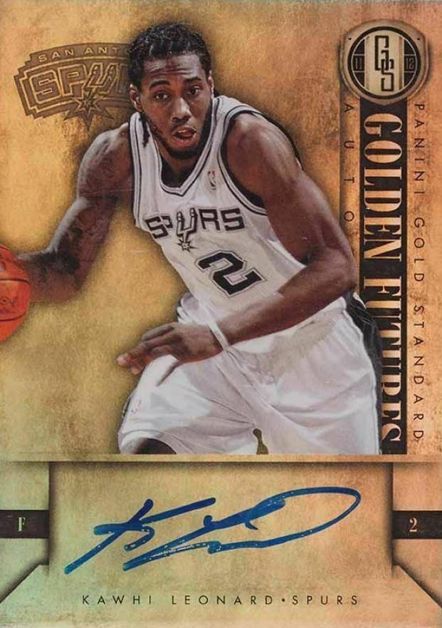 2011 Panini Gold Standard Draft Pick Redemptions Autograph Kawhi Leonard #KL Basketball Card