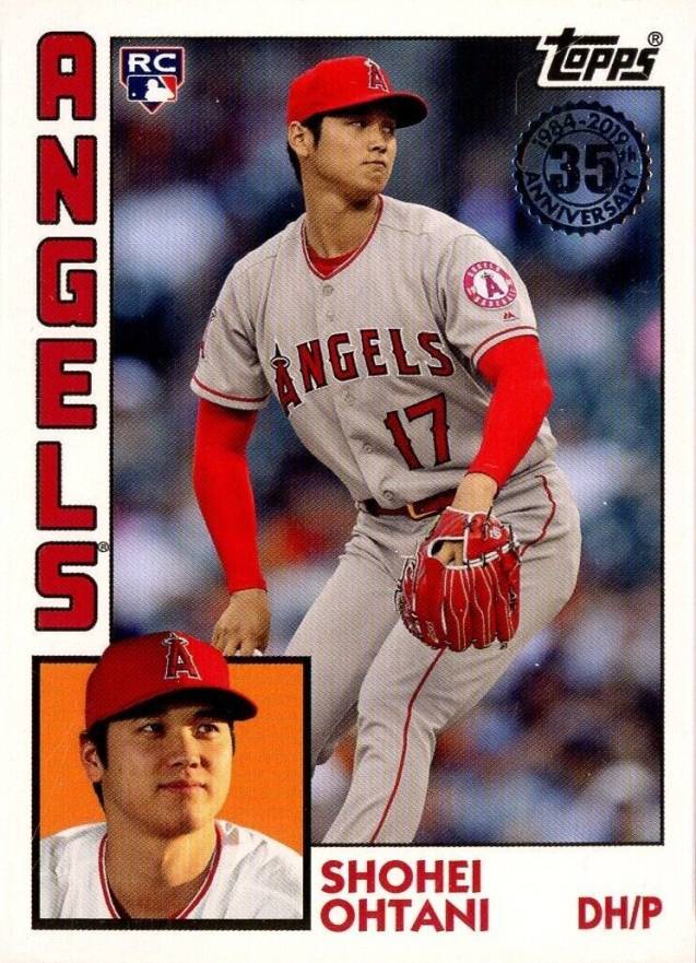 2019 Topps Update 1984 Topps Baseball Shohei Ohtani #84-25 Baseball Card