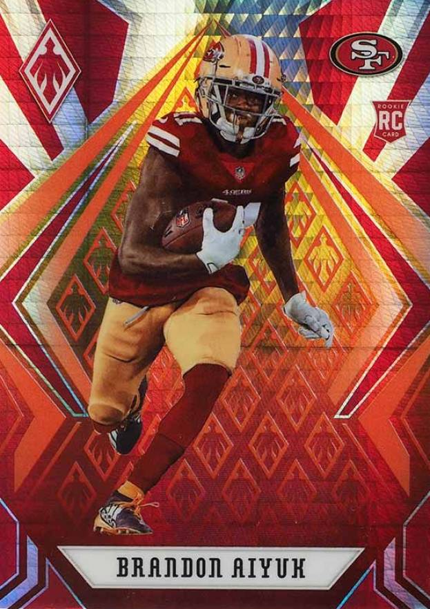 2020 Panini Phoenix Brandon Aiyuk #117 Football Card