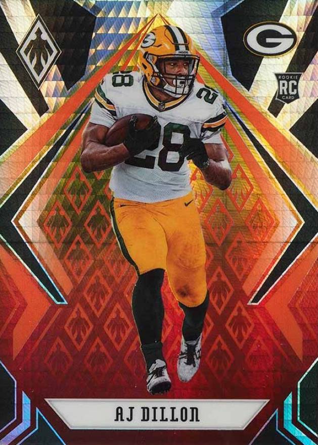 2020 Panini Phoenix AJ Dillon #125 Football Card