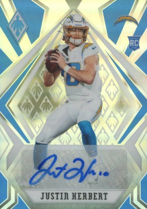 2020 Panini Phoenix Justin Herbert #103 Football Card