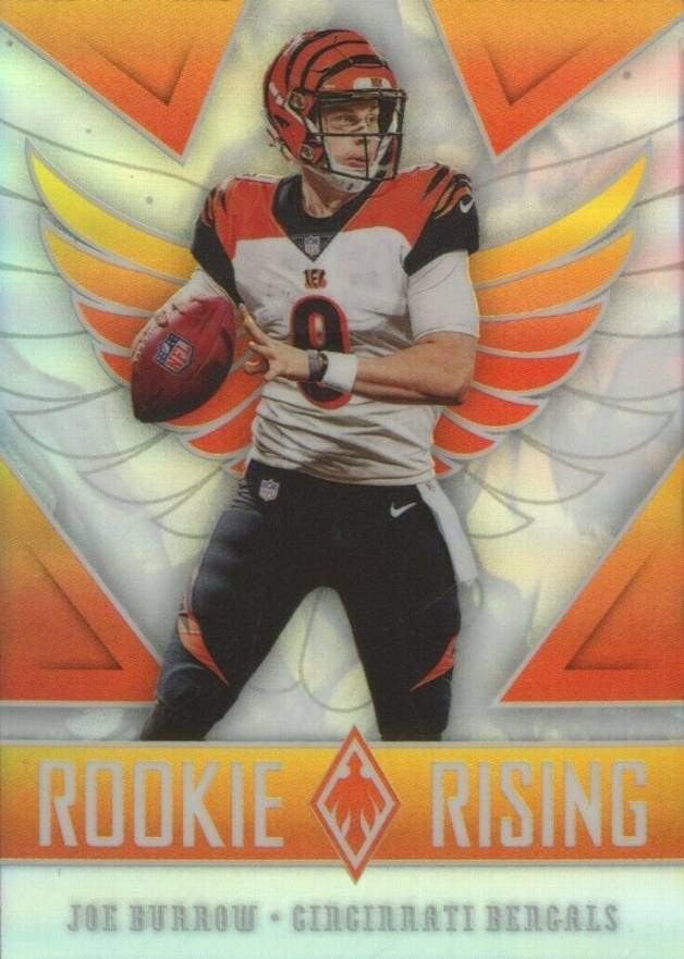 2020 Panini Phoenix Rookie Rising Joe Burrow #RR1 Football Card