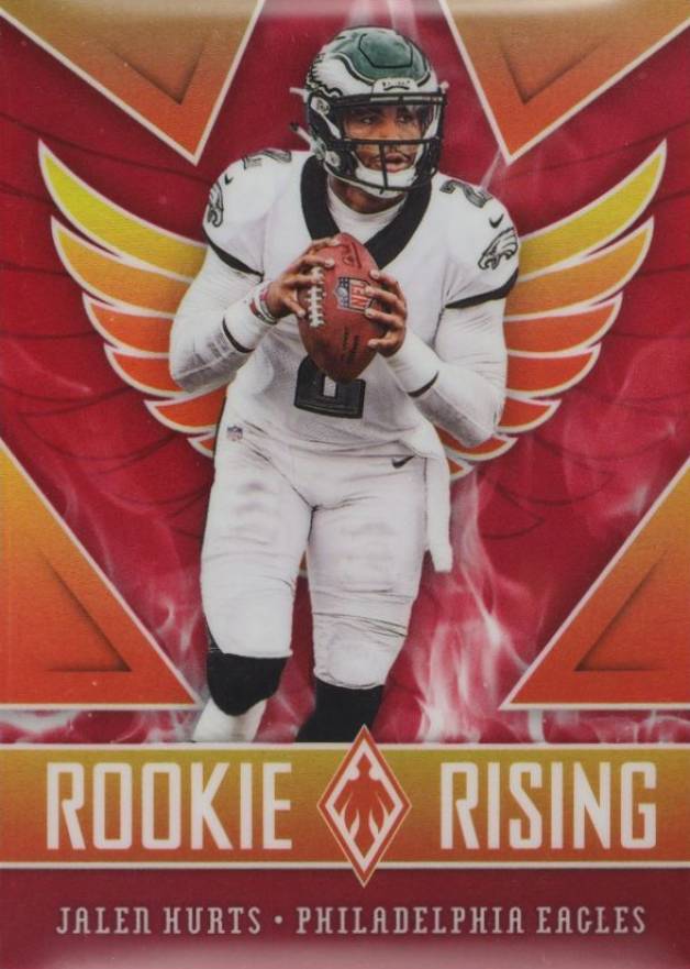 2020 Panini Phoenix Rookie Rising Jalen Hurts #RR5 Football Card