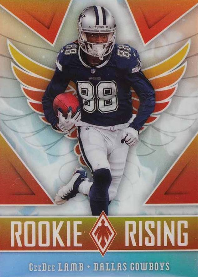 2020 Panini Phoenix Rookie Rising Ceedee Lamb #RR8 Football Card