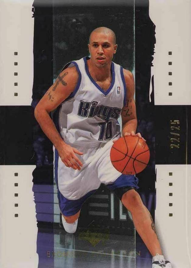 2003 Upper Deck Exquisite Collection Mike Bibby #33 Basketball Card