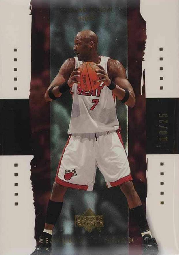 2003 Upper Deck Exquisite Collection Lamar Odom #19 Basketball Card