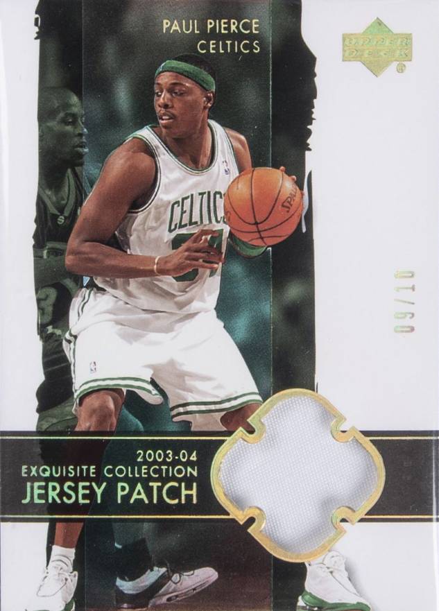 2003 Upper Deck Exquisite Collection Paul Pierce #2-P Basketball Card