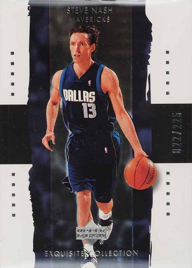2003 Upper Deck Exquisite Collection Steve Nash #7 Basketball Card
