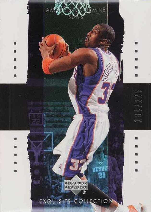 2003 Upper Deck Exquisite Collection Amar'e Stoudemire #31 Basketball Card