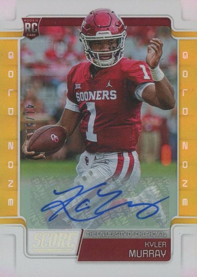 2019 Panini Score Kyler Murray #384 Football Card