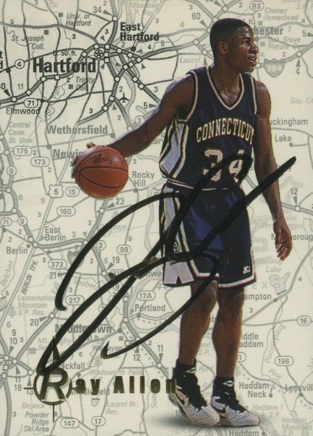 1997 Genuine Article Hometown Heroes Ray Allen #HH2 Basketball Card