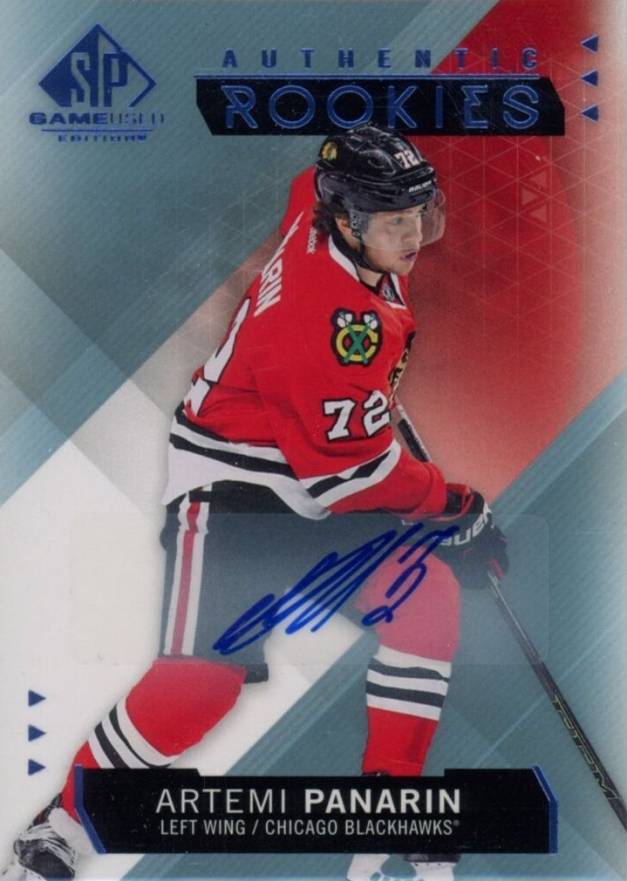 2015 SP Game Used Artemi Panarin #105 Hockey Card