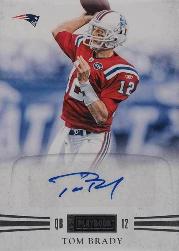 2011 Panini Playbook Tom Brady #2 Football Card