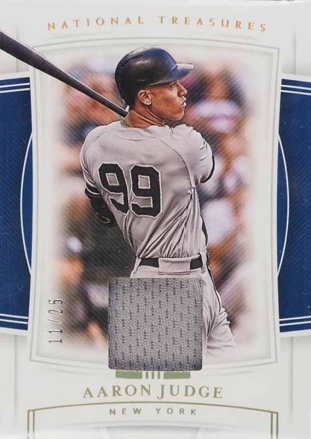 2020 Panini National Treasures Aaron Judge #2 Baseball Card