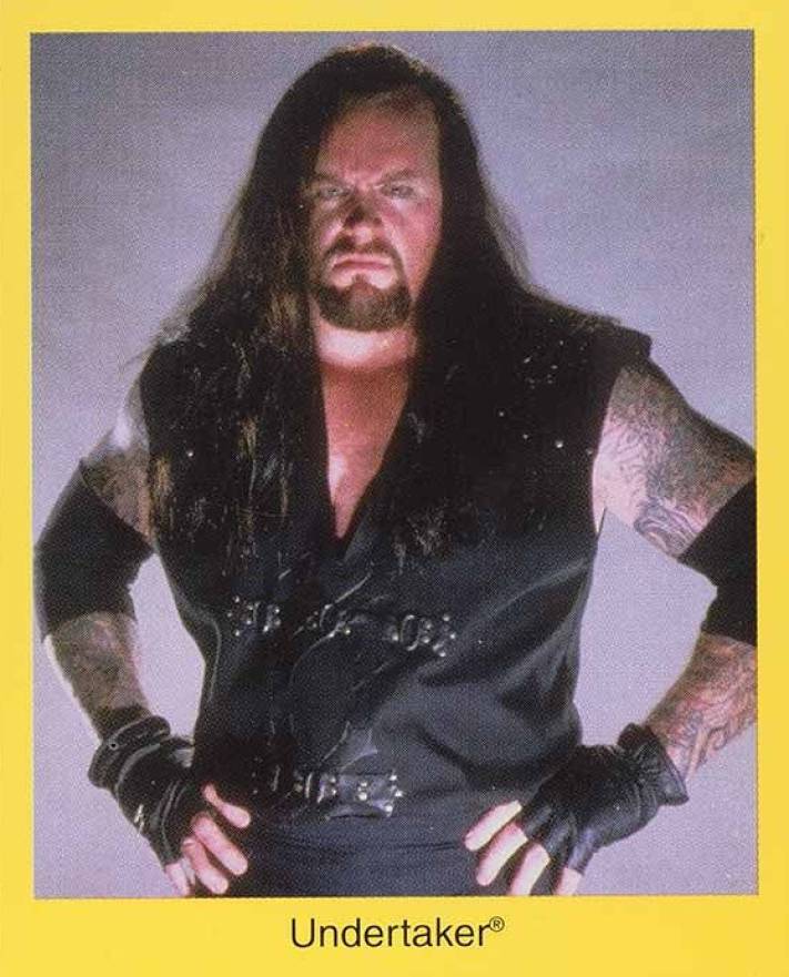 1999 Cardinal WWF Trivia Series 2 Undertaker # Other Sports Card