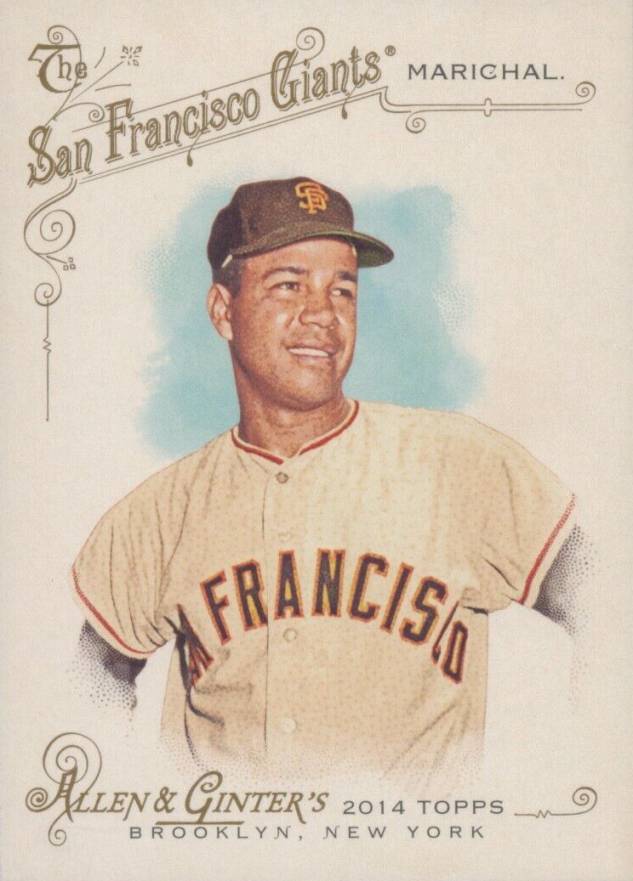 2014 Topps Allen & Ginter Juan Marichal #256 Baseball Card