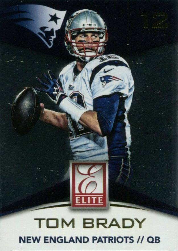 2015 Panini Donruss Elite Tom Brady #32 Football Card