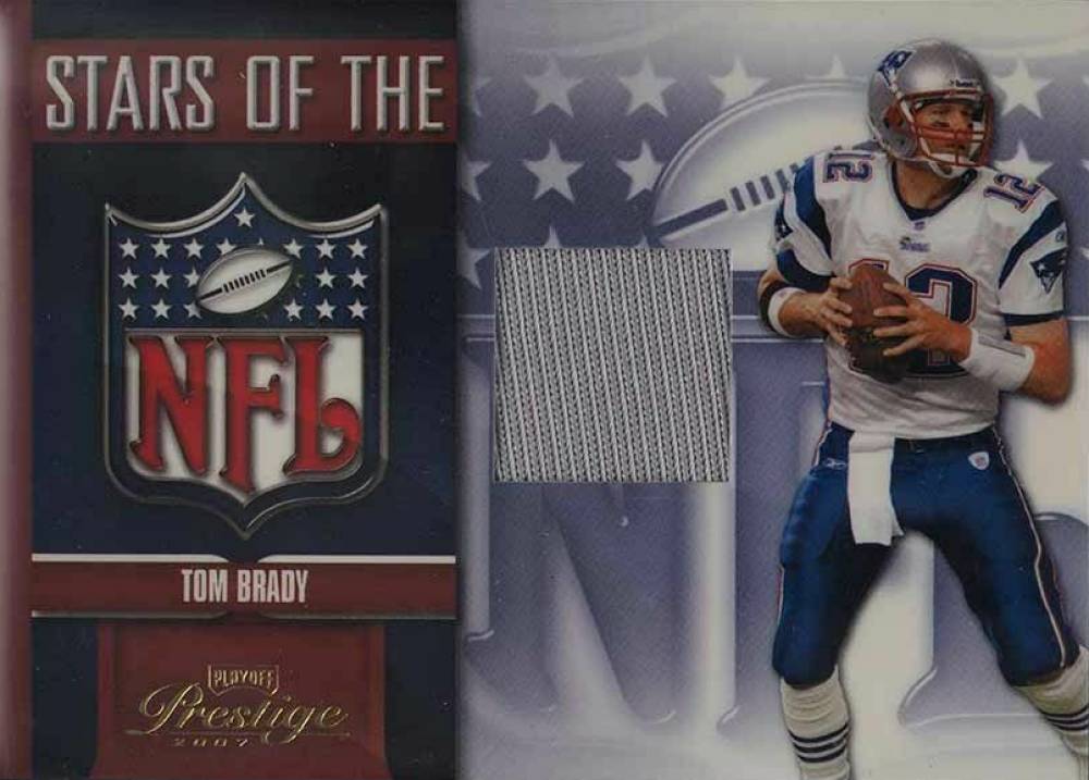 2007 Playoff Prestige Stars of the NFL Tom Brady #NFL5 Football Card