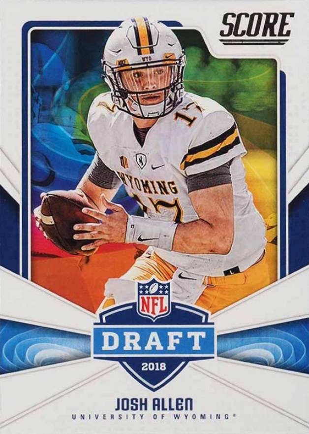 2018 Panini Score NFL Draft Josh Allen #5 Football Card