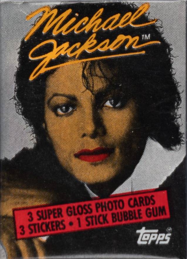 1984 Topps Michael Jackson Series 1 Wax Pack #WP Non-Sports Card