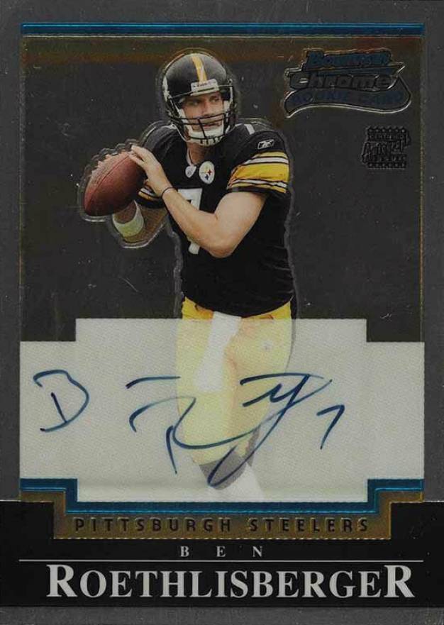 2004 Bowman Chrome Ben Roethlisberger #111 Football Card