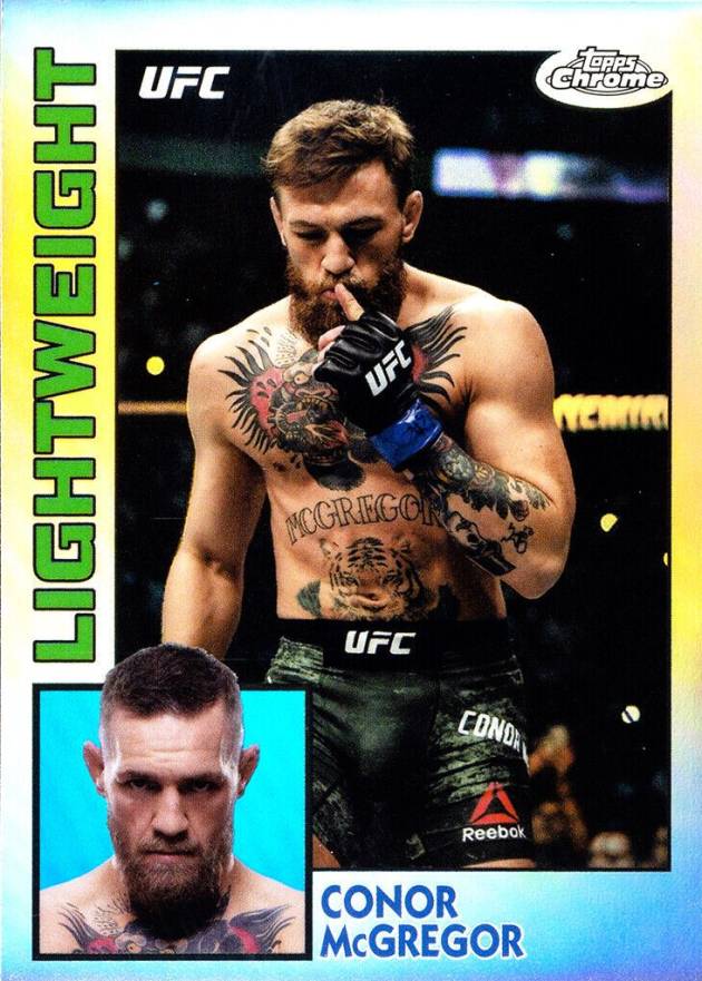 2019 Topps UFC Chrome 1984 Topps Conor McGregor #CM Other Sports Card