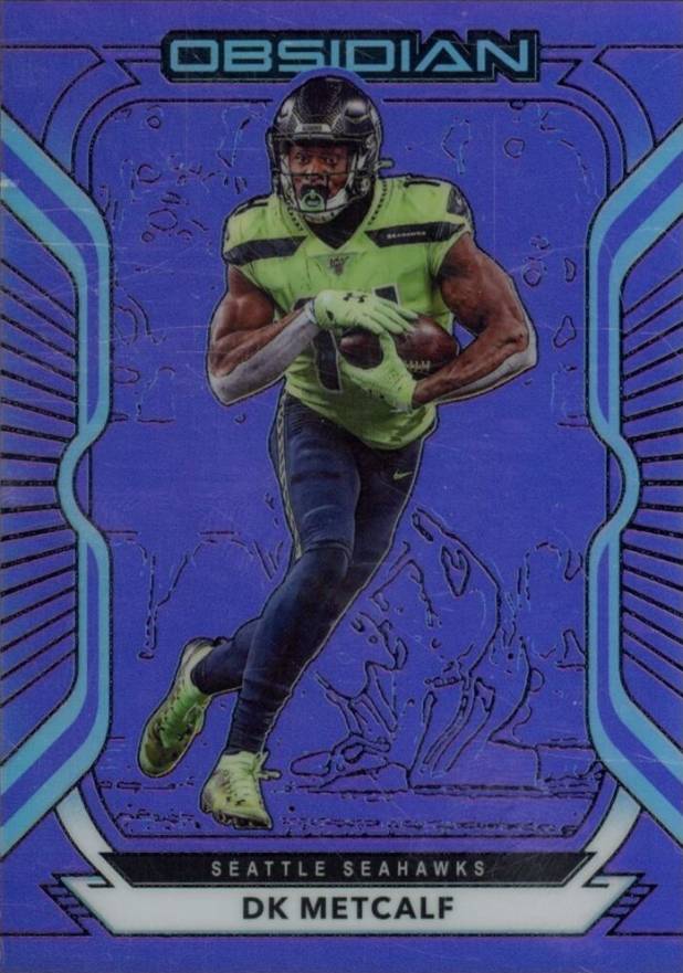 2020 Panini Obsidian DK Metcalf #15 Football Card