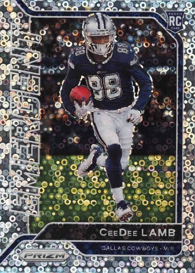 2020 Panini Prizm Emergent Ceedee Lamb #7 Football Card