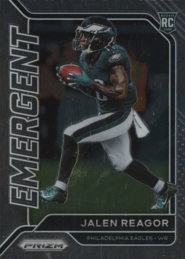 2020 Panini Prizm Emergent Jalen Reagor #9 Football Card