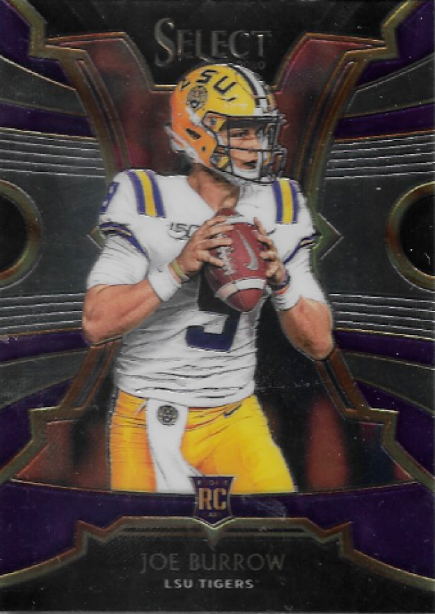 2020 Panini Chronicles Draft Picks Select Joe Burrow #3 Football Card