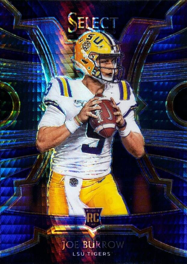 2020 Panini Chronicles Draft Picks Select Joe Burrow #3 Football Card