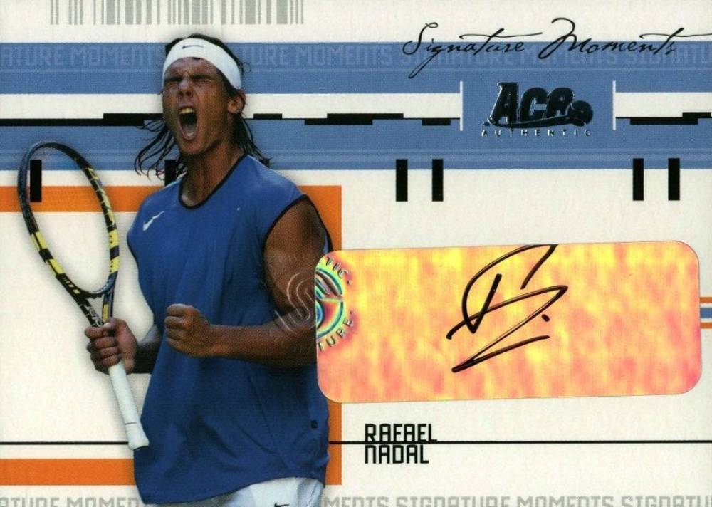 2005 Ace Authentic Signature Moments Rafael Nadal #SM-5 Other Sports Card