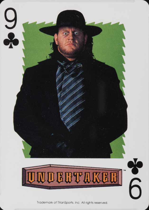 1991 WWF Playing Cards Undertaker # Other Sports Card