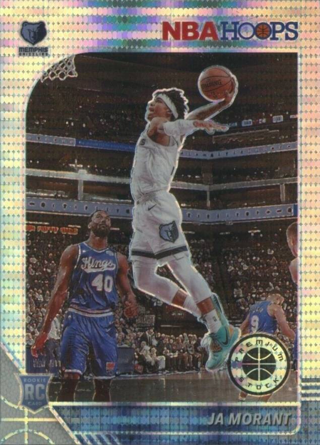 2019 Panini Hoops Premium Stock Ja Morant #259 Basketball Card