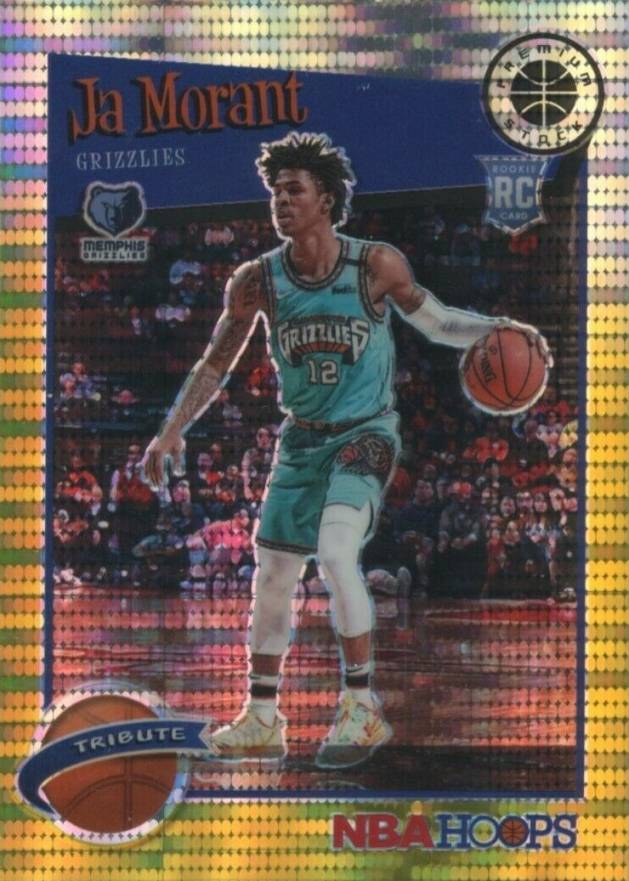 2019 Panini Hoops Premium Stock Ja Morant #297 Basketball Card