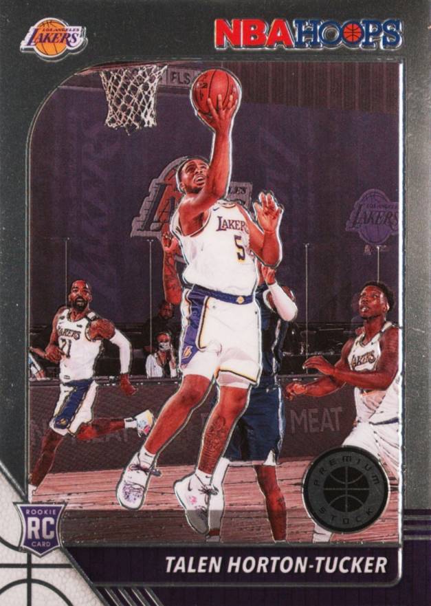 2019 Panini Hoops Premium Stock Talen Horton-Tucker #248 Basketball Card