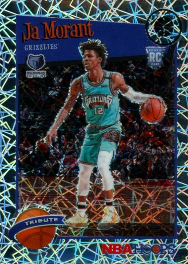 2019 Panini Hoops Premium Stock Ja Morant #297 Basketball Card