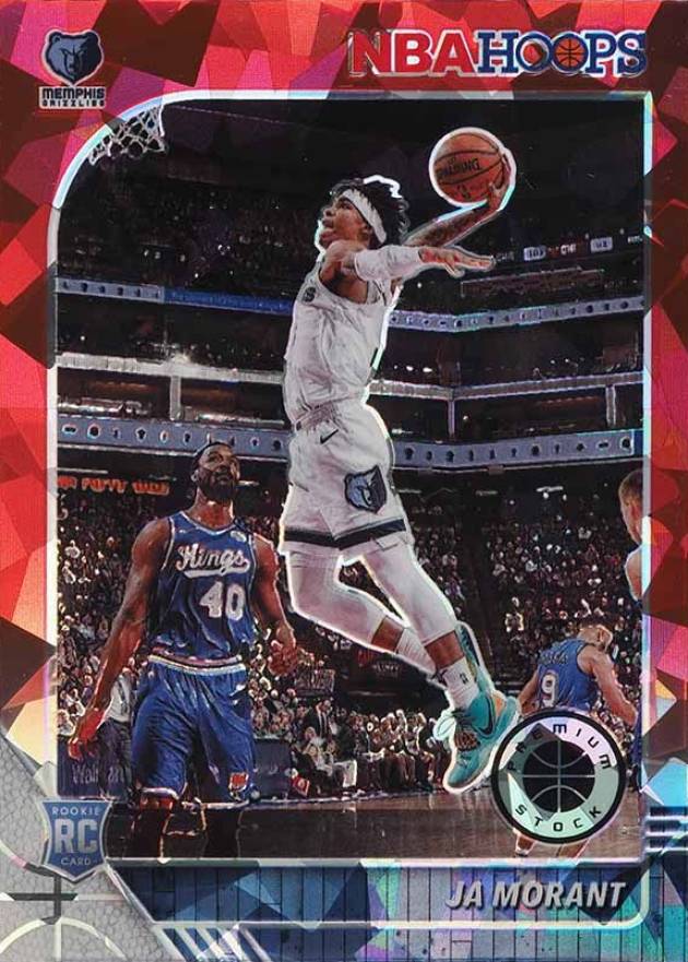 2019 Panini Hoops Premium Stock Ja Morant #259 Basketball Card